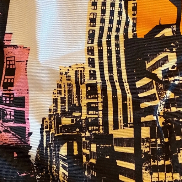 Exc COACH Large Bonnie Cashin Parker NYC Multi-Color Nylon Tote #13433 dustbag - Picture 2 of 7